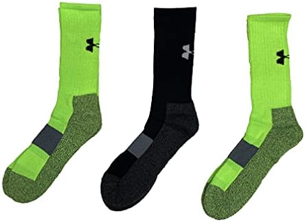 Under Armour Men's Holiday Performance Crew Socks 3 pacote