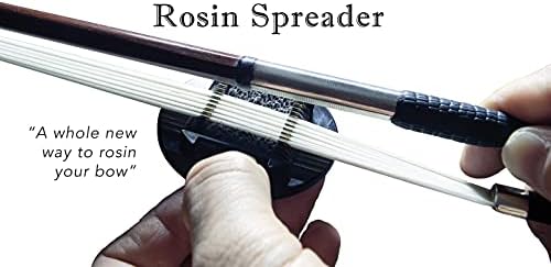 Spreadador de resina para violino, viola, violoncelo - Aplicador de resina se liga diretamente à Rosina Cecilia