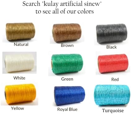 Kulay Deer Artificial SiGrea de poliéster plana roxa para miçangas, couro, artesanato e costura, pecado marrom