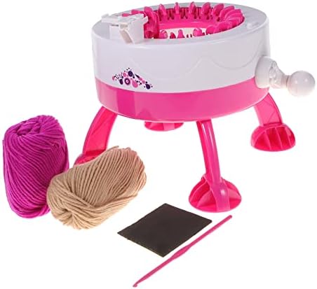 Toyandona Diy Knitting Machine Kids Caswing Máquina de costura girando tear duplo infantil brinquedos educacionais brinquedos natividade