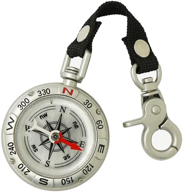 ZSEDP Mini Survival Compass Compússica portátil Campo ao ar livre Pocket Pocket Navigator Equipamento de escalada