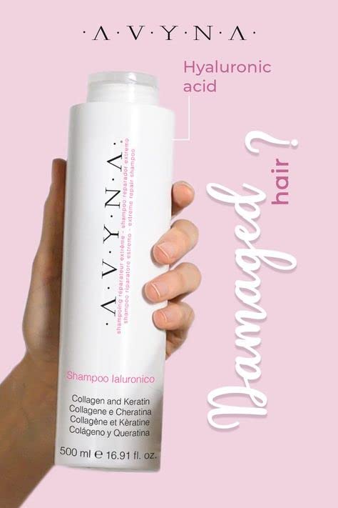 Avyna Shampoo Laluronico Cabelo Intensivo 500ml, 16,91 fl oz