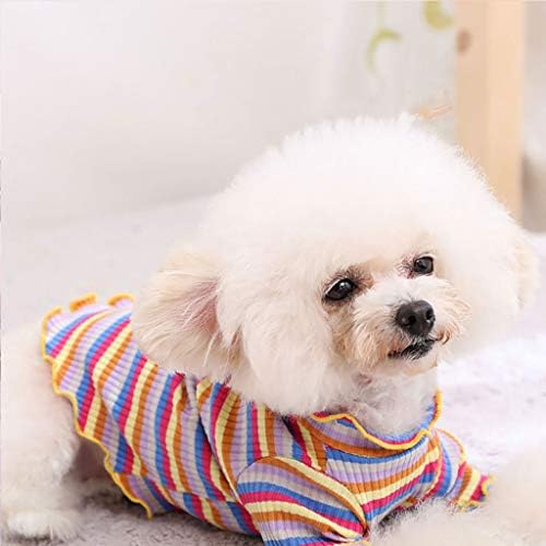 Camisas grandes para cães para cães grandes cães garotas camisa de cachorro gato arco-íris roupas de inverno pijamas camiseta