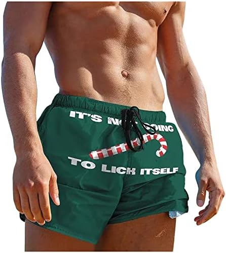 Shorts masculinos clássicos casuais encaixam shorts de praia de verão com cintura elástica e bolsos de shorts atléticos masculinos