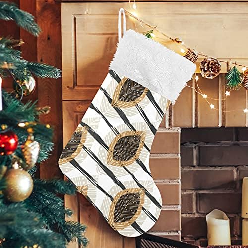 O outono do outono deixa as meias de Natal grandes meias de natal para as meias de parede para lareira de Natal para lareira para