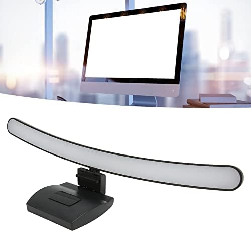 Lâmpada de monitor de computador Fabul, 5V 1A Monitor Light Bar 7 Color RGB para tela curva