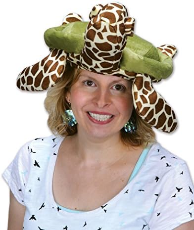 Beistle Plelight Tartle Hat para tema Luau Under the Sea Party Supplies, Multicolor