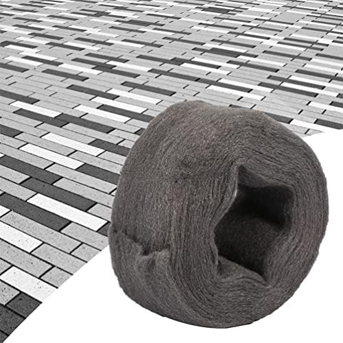 Kit de limpeza pax tecido de lã de arame de aço: 2pcs bloqueador de lacunas de lã de lã de arame grosso para orifícios aberturas