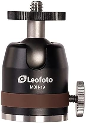 Leofoto MT-03 +MBH-19 Tabela dobrável de aranha Mini tripé com saco