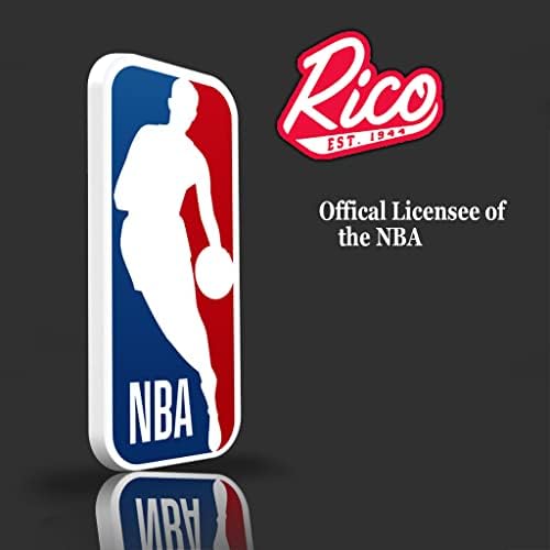 RICO INDUSTRIES NBA LOS ANGELES CLIPPERS CALLETA BLACK BLACK - Premium 9 bolso com o logotipo da equipe gravado