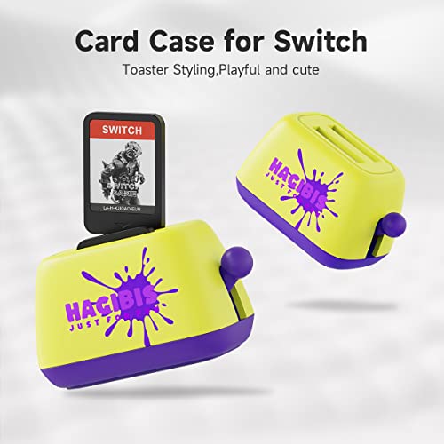 Hagibis Switch Game Case Holder Compatível com Nintendo Switch Games Carts, portátil Toaster Sterra Storraer Storage 2 Switch