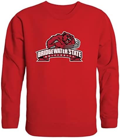 W Republic Bridgewater State University Bears Fleece Crewneck Pullover Sweetshirt