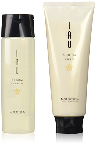 Revel IO Soro de limpeza shampoo 200ml & creme tratamentos 200ml Conjunto Lebel IAU soro