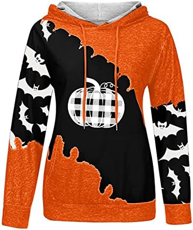 Anoo BUFF MANEIRA LONGA LOUSTIMANTES Ladies Holiday Halloween Brunch com capuz Roupfits Sweetshirts adolescente 1z