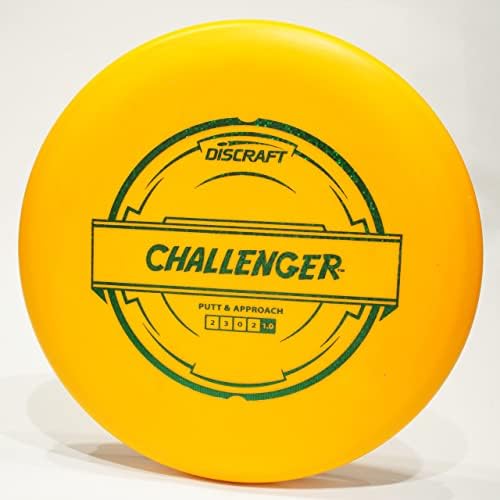 Discraft Challenger Putter & Approach Golf Disc, Pick Weight/Color [Carimbo e cor exata pode variar]