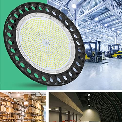 LED HIGH BAY LIGHT 100W 10000 LM IP65 Oficina à prova d'água Oficina de armazém de fábrica de fábrica de luminária de garagem <br/>