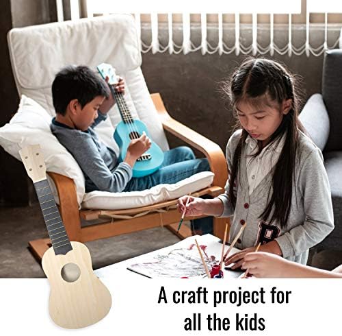 DIY ukulele kit soprano Construa seu próprio kit de ukulele com design de ukulele personalizado para crianças e iniciantes -