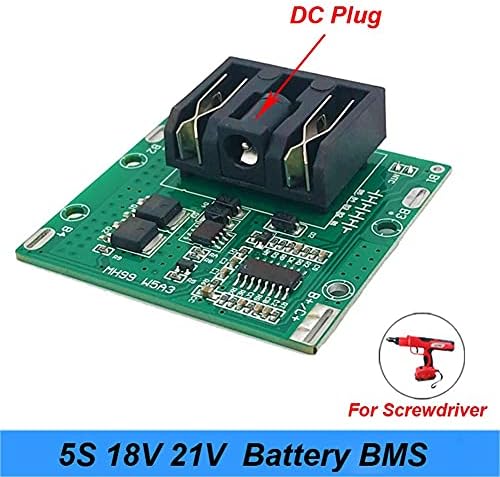 Huuog 5S 18V 21V 20A - Turmera de proteção contra proteção contra o carregador Shura de bateria Turmera