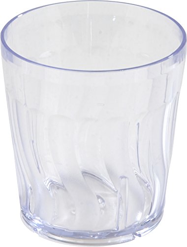 Dinex DX4GC907 Tumbler à prova de batedores, 9 oz, 3,38 altura, 3,25 de largura, 3,25 de comprimento, San, Limpo