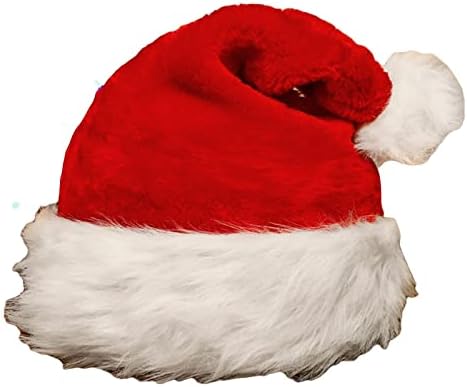 Hat de Papai Noel, Antlers unissex Claus chapéu de Natal Feliz Natal Decoração para suprimentos de festa de Natal