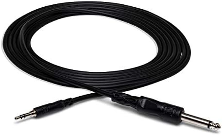 HOSA CMP-110 1/4 TS a 3,5 mm TRS Mono Interconect Cable, 10 pés