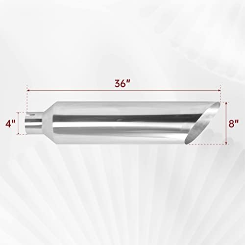 FGJQEFG Entrada de 4 polegadas de 4 polegadas de 8 polegadas de 8 polegadas de aço inoxidável de aço inoxidável