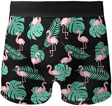 Fofa de roupas íntimas retro -flamingo retro masculino