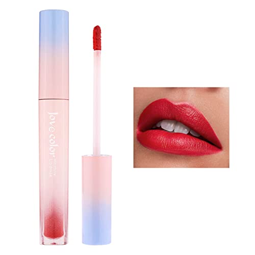 Xiahium Lip Liber Gloss Gloss Glude Lip Lip Lip Gloss Gloss Batom hidratante Não é fácil de desaparecer não é fácil