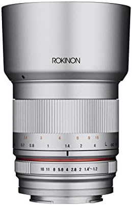 Rokinon rk50m-mft-sil 50mm f1.2 como lente de alta velocidade UMC para Olympus & Panasonic