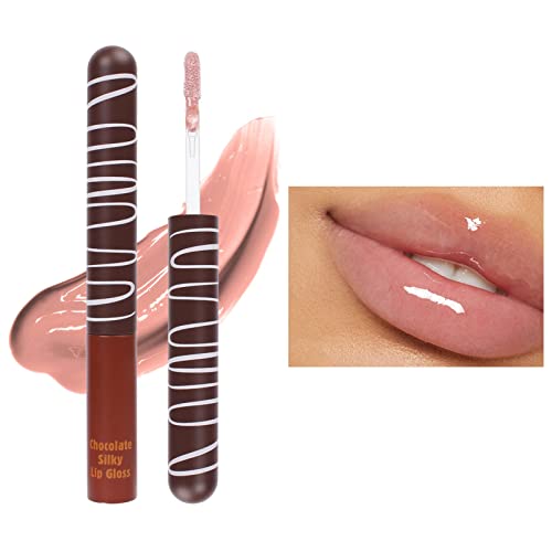 Hard Candy MakeUp Lip Chocolate Lip Glaze Hidratante Hidratante Hidratante Hidratante Não pegajoso