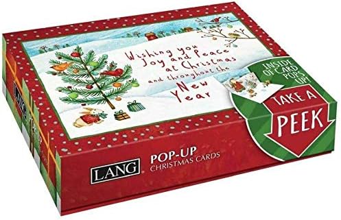 Lang Snowy Inspirações Pop-Up Cartões de Natal