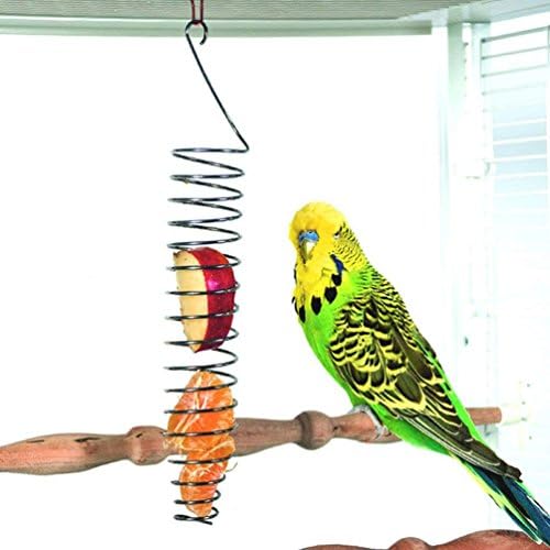 Pádico alimentador de forrageamento papagaio tratar frutas de vegetais de fruto alimentador de sementes para periquito cacheatiel