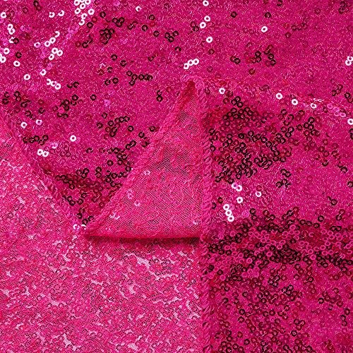 Lantejoulas de fotografia de lantejoulas Shimmer Fuchsia 8ft x 8ft Booth Cenário para festas de festas de aniversário cortinas de fundo