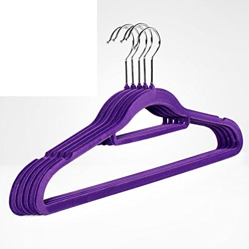 Yumuo Velvet Hanger de deformação sem deslizamento em forma de coração Shops Shops Plástico-Propp-A