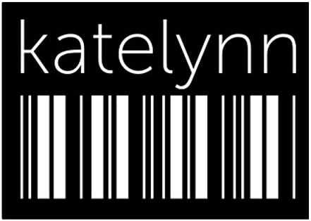 Teeburon Katelynn Lower Barcode Sticker Pack x4 6 x4