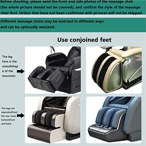 Gycdwjh Universal Electric Massage Chair, lavável CORPO DE CORPO COMPLETO TAPE DE Cadeira de massagem Shiatsu Cadeir