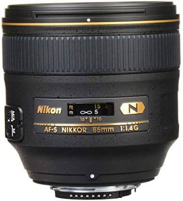 Nikon 85mm f/1.4g se a lente Af-S Nikkor, pacote com kit de filtro UV UV de 77 mm de 77 mm, kit de limpeza