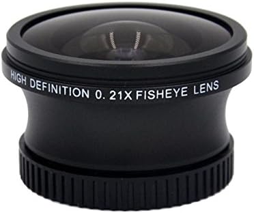 0,21x lente de peixe de alta definição para Canon Vixia HF R16