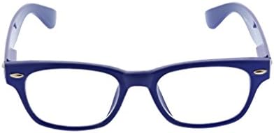 Peepers by Peeperspecs Unisex-Adult Clark Reading Glasses, azul, 49 mm, 1,25