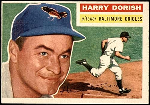 1956 Topps 167 WHT Harry Dorish Baltimore Orioles Ex/Mt Orioles