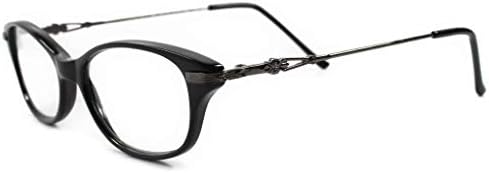 Retângulo de moda elegante para mulheres vintage 1.75 óculos de leitura