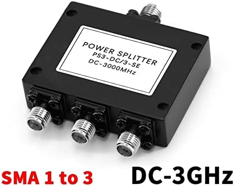 0-3000MHz Divisor de energia de resistência SMA Um ponto três DC-3G RF Power Splitter 1pcs