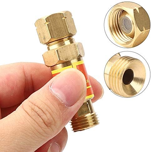 2PCS Flashback Valve Gas Soldagem Ferramentas de corte