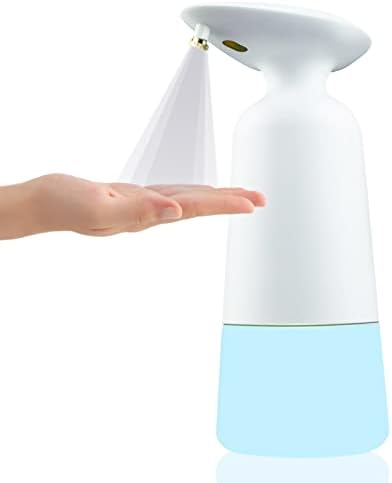 SzComell Soap Dispenser sem toque sem toque, o dispensador de sabão automático elétrico é operado por bateria, duas funções de spray