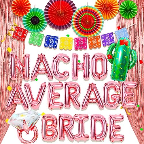 Jevenis Nacho Balões médios de noiva Nacho decoração de noiva médio Nacho suprimentos de festa de noiva média
