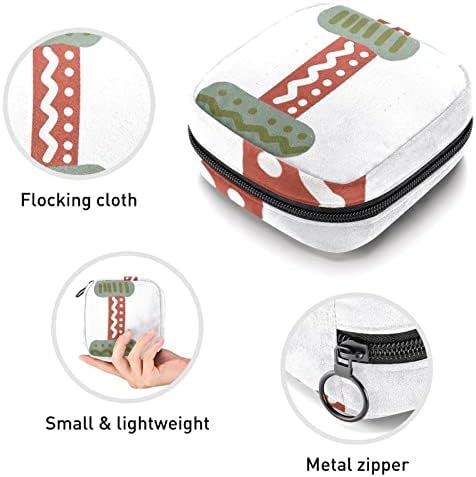 Bolsa de armazenamento de guardanapos sanitários, bolsa menstrual da bolsa portátil Bolsas de armazenamento portáteis de guardana