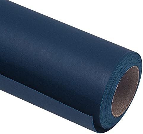 Ruspepa kraft paper roll - 30 polegadas x 32,8 pés - papel reciclável perfeito para embalagem, artesanato, embalagem,