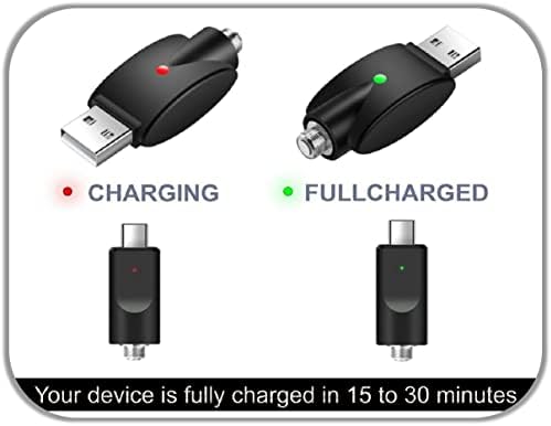 Carregador de rosca USB inteligente, encadeamento sem fio Smart USB carregador, 2 PCs, USB e Tipo C duas portas com