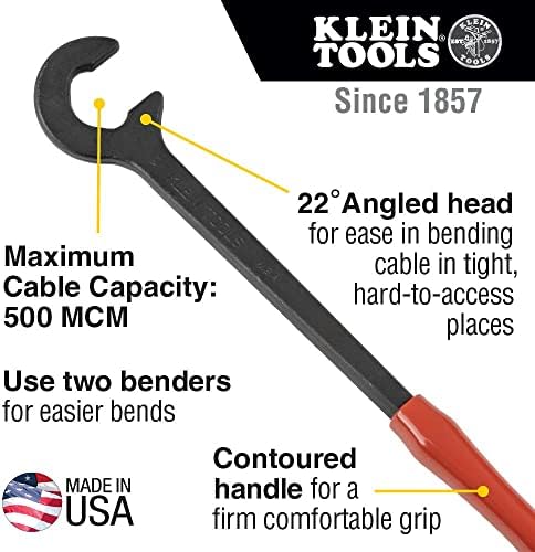 Klein Tools 50402 Cable Bender, 14 polegadas