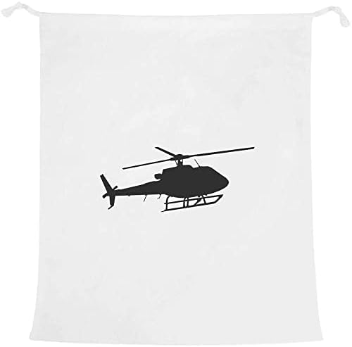 Azeeda 'helicóptero silhueta' lavanderia/bolsa de lavagem/armazenamento